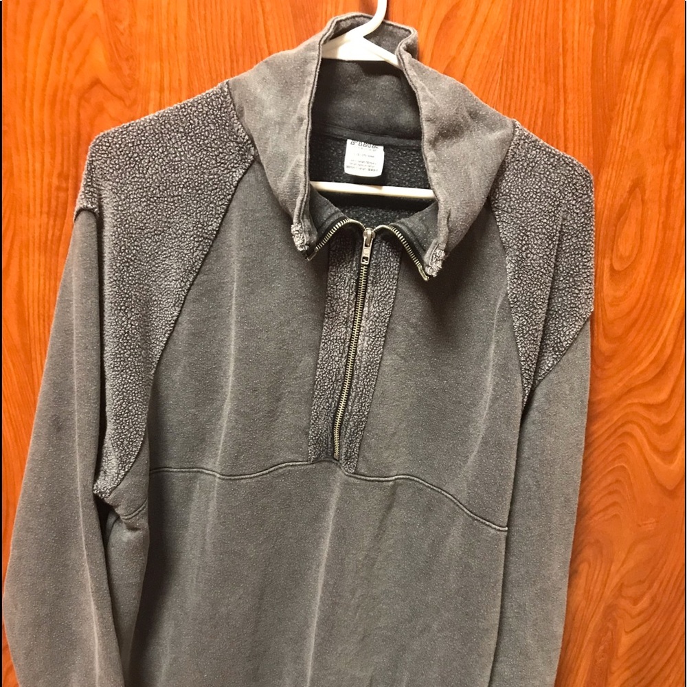 Pink Victoria’s Secret zip sweater. LARGE
